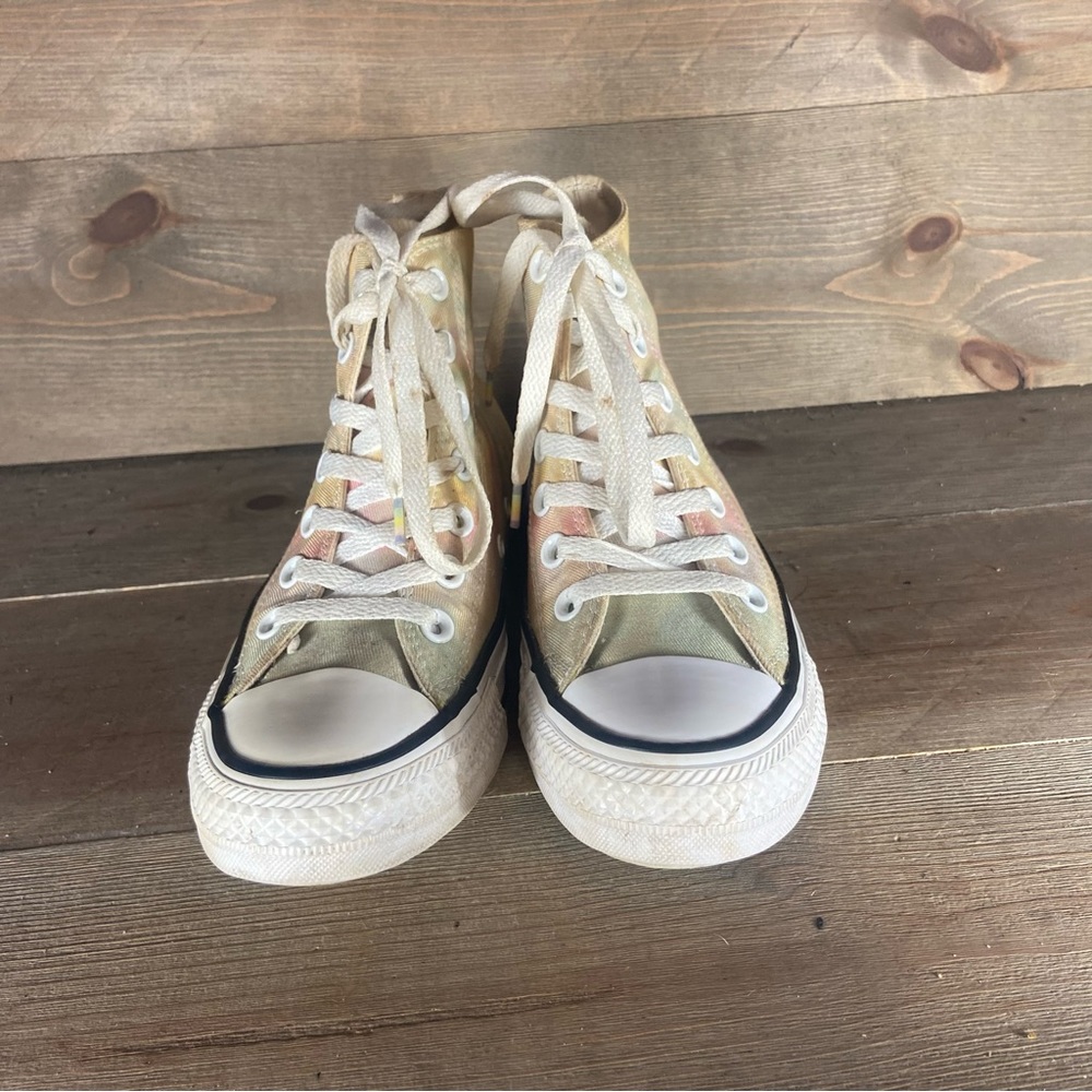 Converse all star chuck Taylor Womens size 6 shoes tie dye high top sneakers - Picture 4 of 8